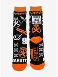 Naruto Shippuden Icon Crew Socks, , alternate