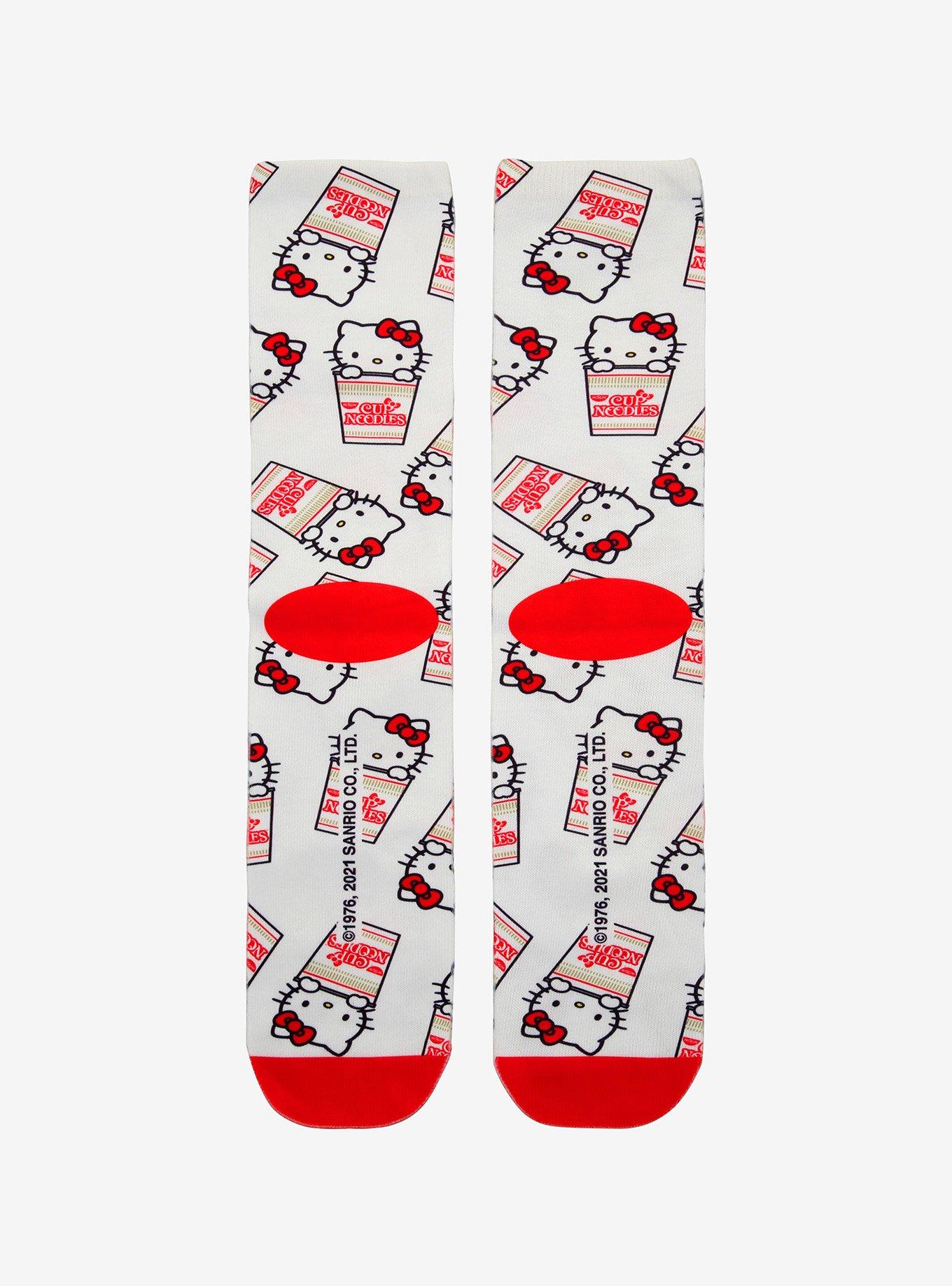 Nissin Cup Noodles X Hello Kitty Crew Socks, , alternate