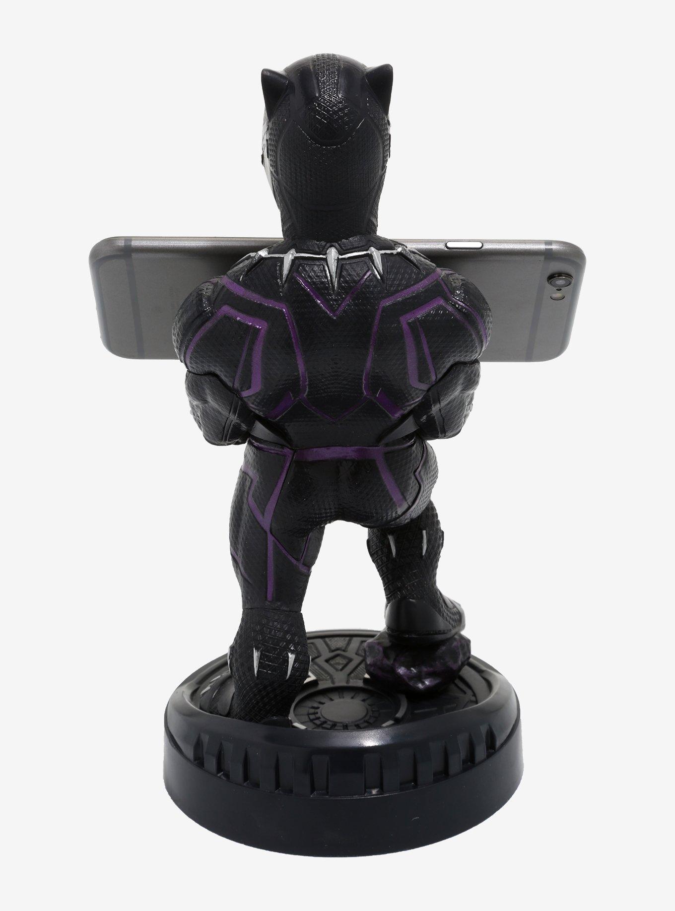 Exquisite Gaming Marvel Avengers: Endgame Cable Guys Black Panther Phone & Controller Holder, , alternate