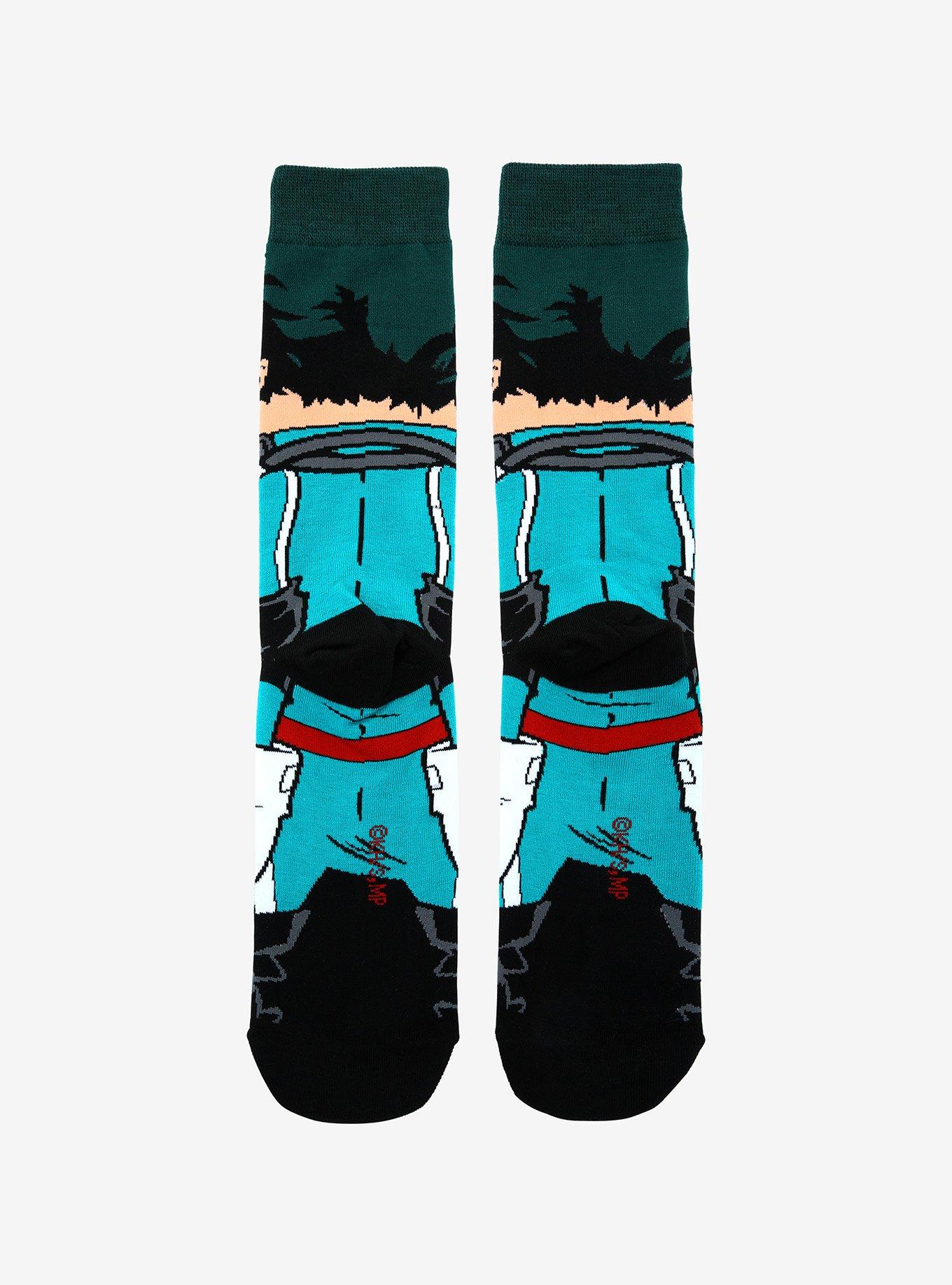 My Hero Academia Deku Crew Socks, , alternate
