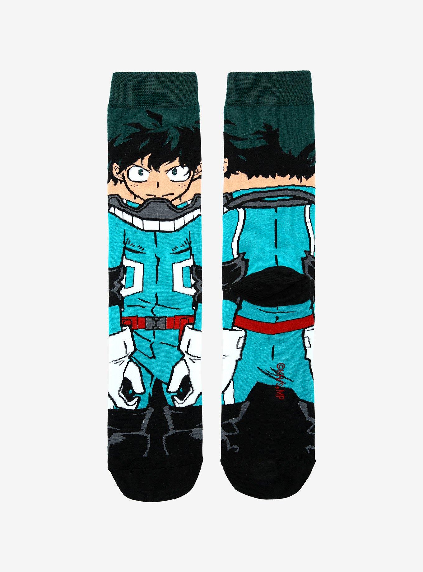 My Hero Academia Deku Crew Socks, , alternate