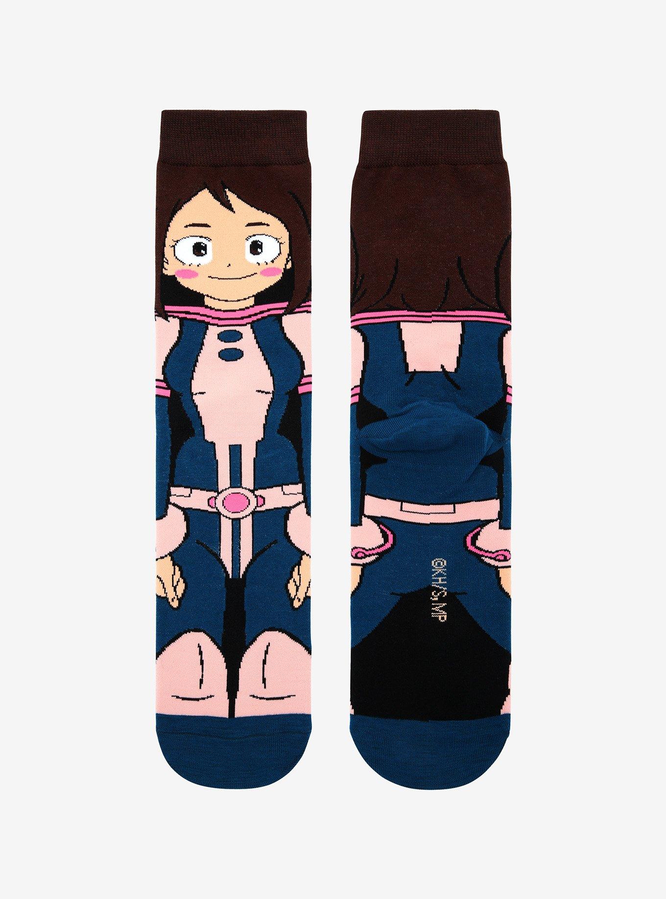 My Hero Academia Ochako Uraraka Crew Socks, , alternate