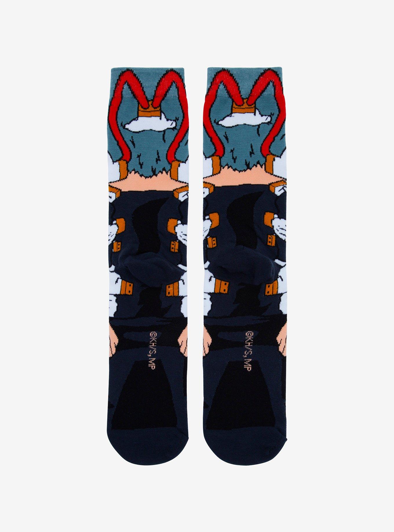My Hero Academia Tomura Shigaraki Crew Socks, , alternate