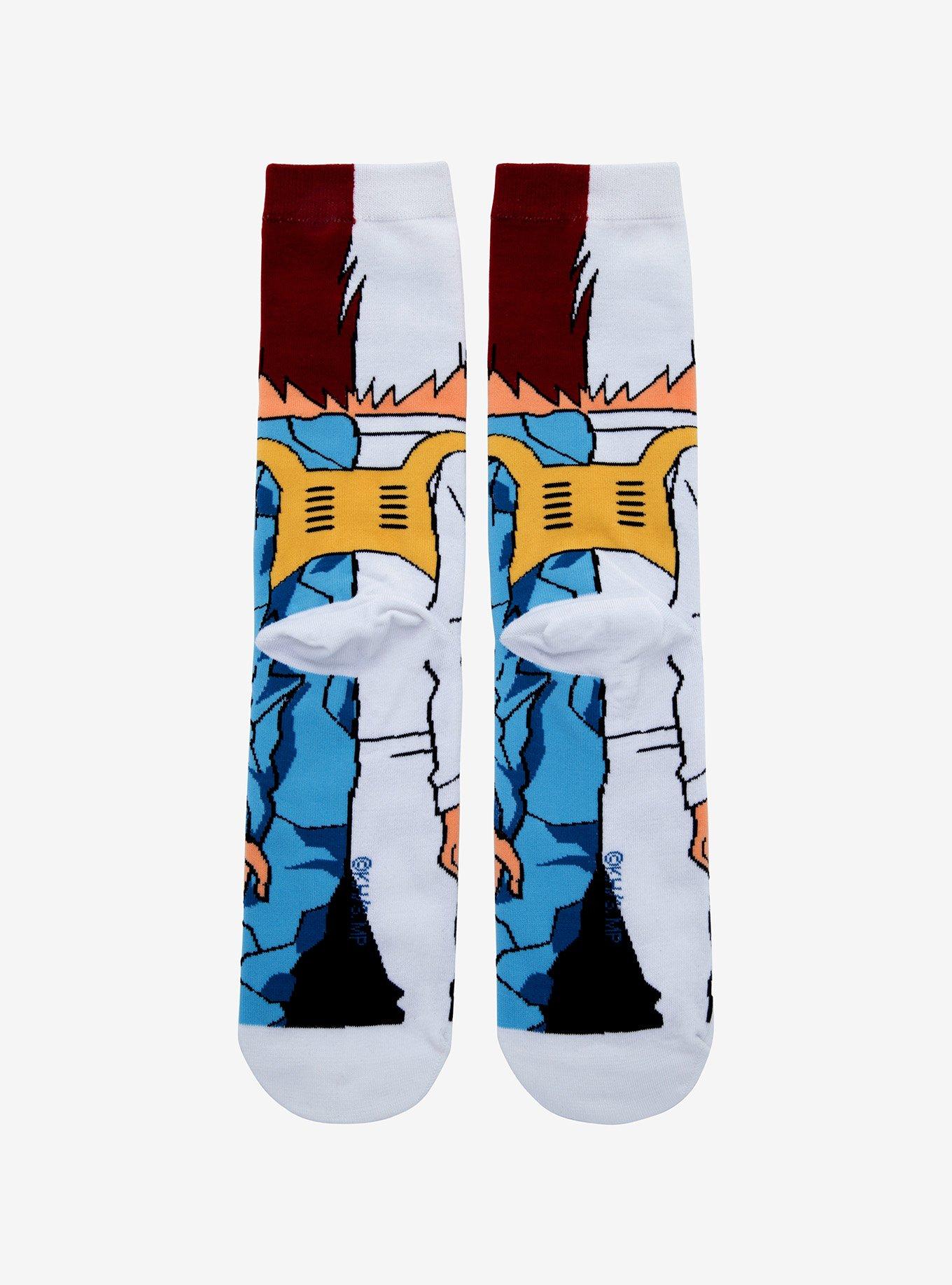 My Hero Academia Todoroki Crew Socks, , alternate