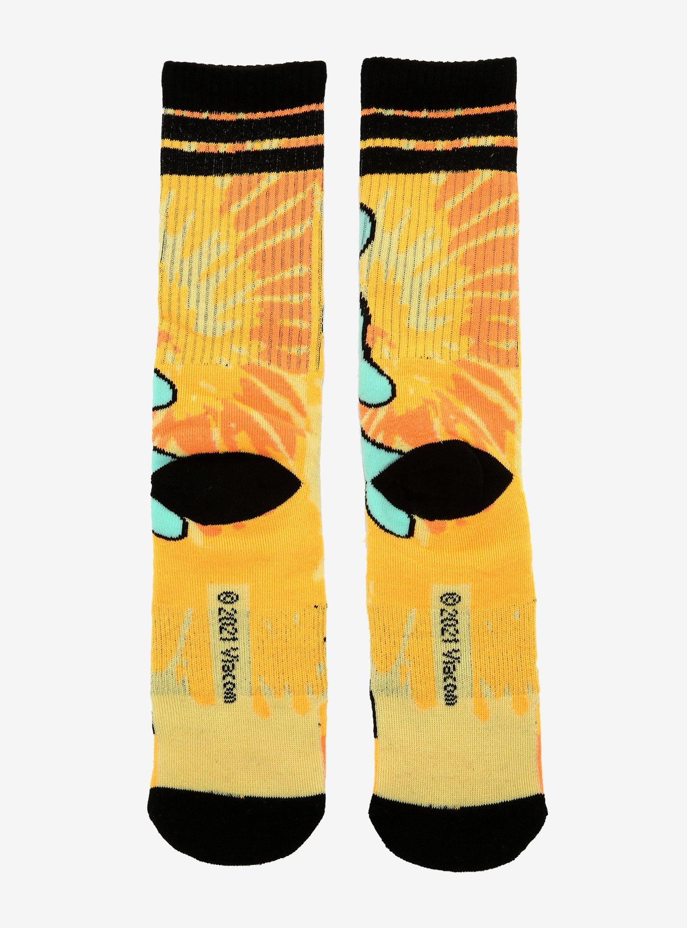 SpongeBob SquarePants Bold & Brash Crew Socks, , alternate