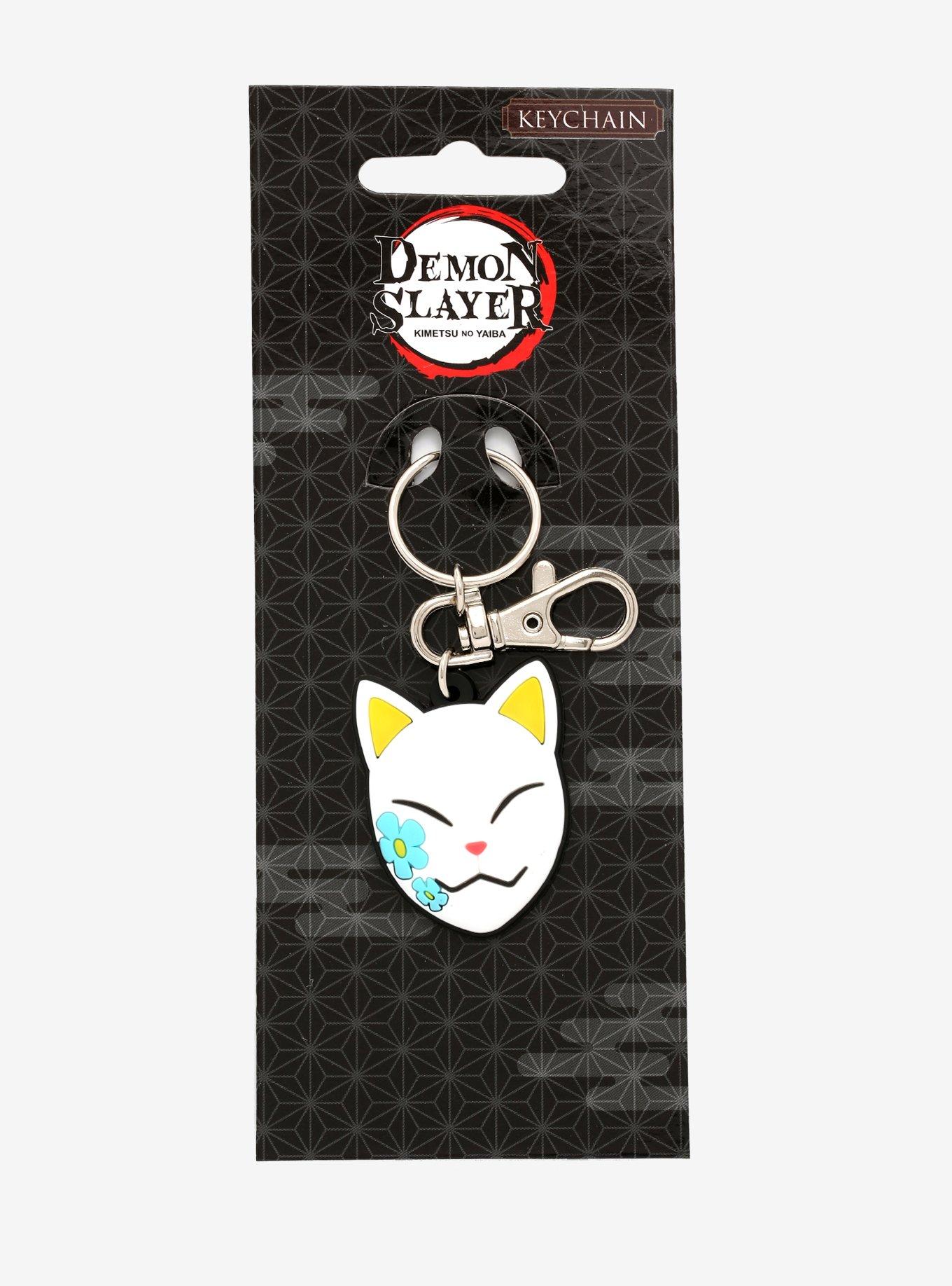Demon Slayer: Kimetsu No Yaiba Makomo Mask Key Chain, , alternate