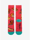 Scooby-Doo Shaggy Snacks Crew Socks, , alternate