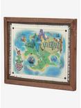 Disney Peter Pan Neverland Map Framed Wood Wall Decor, , alternate