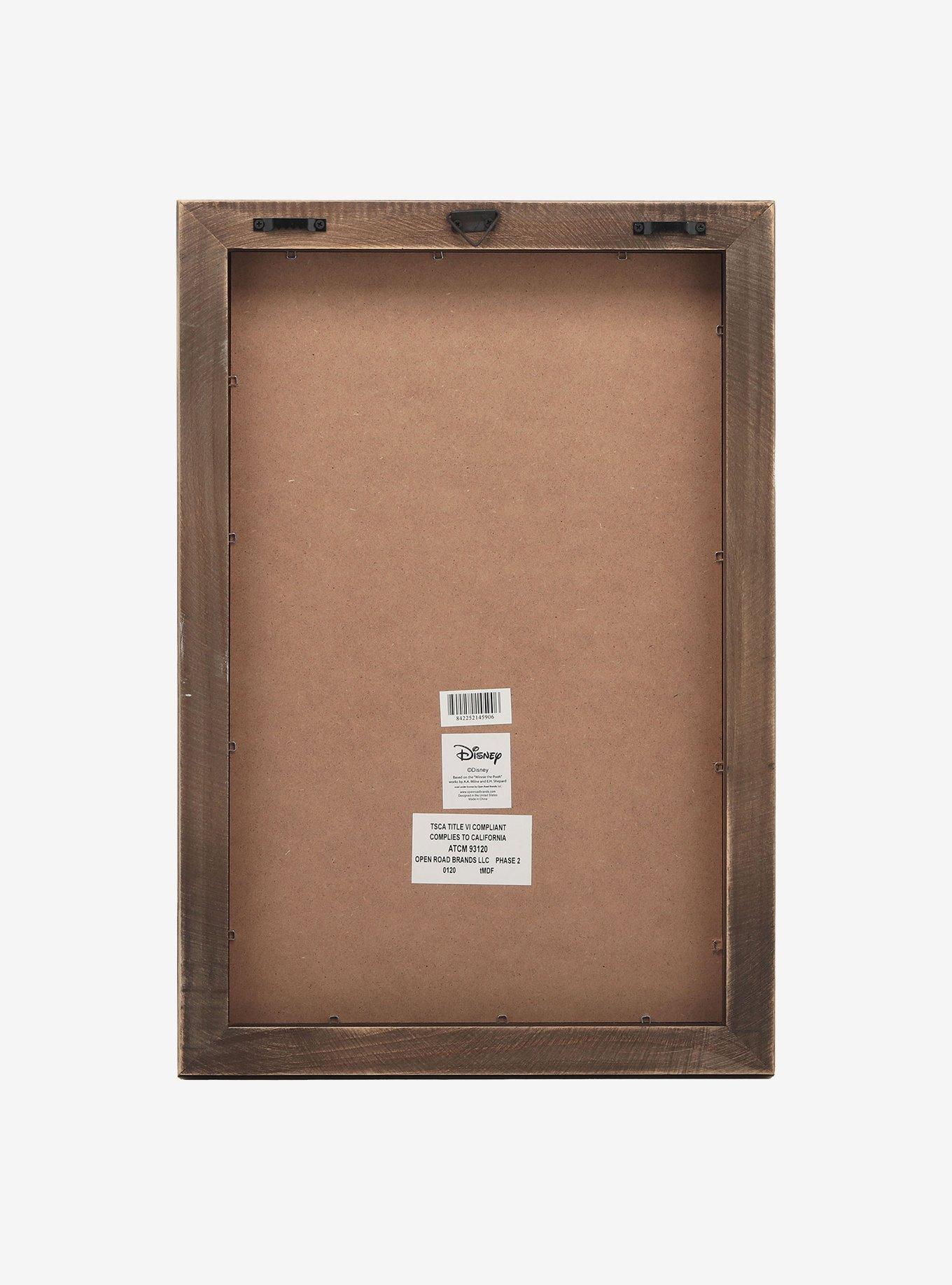 Disney Winnie The Pooh Bother Free Day Framed Wood Wall Decor, , alternate