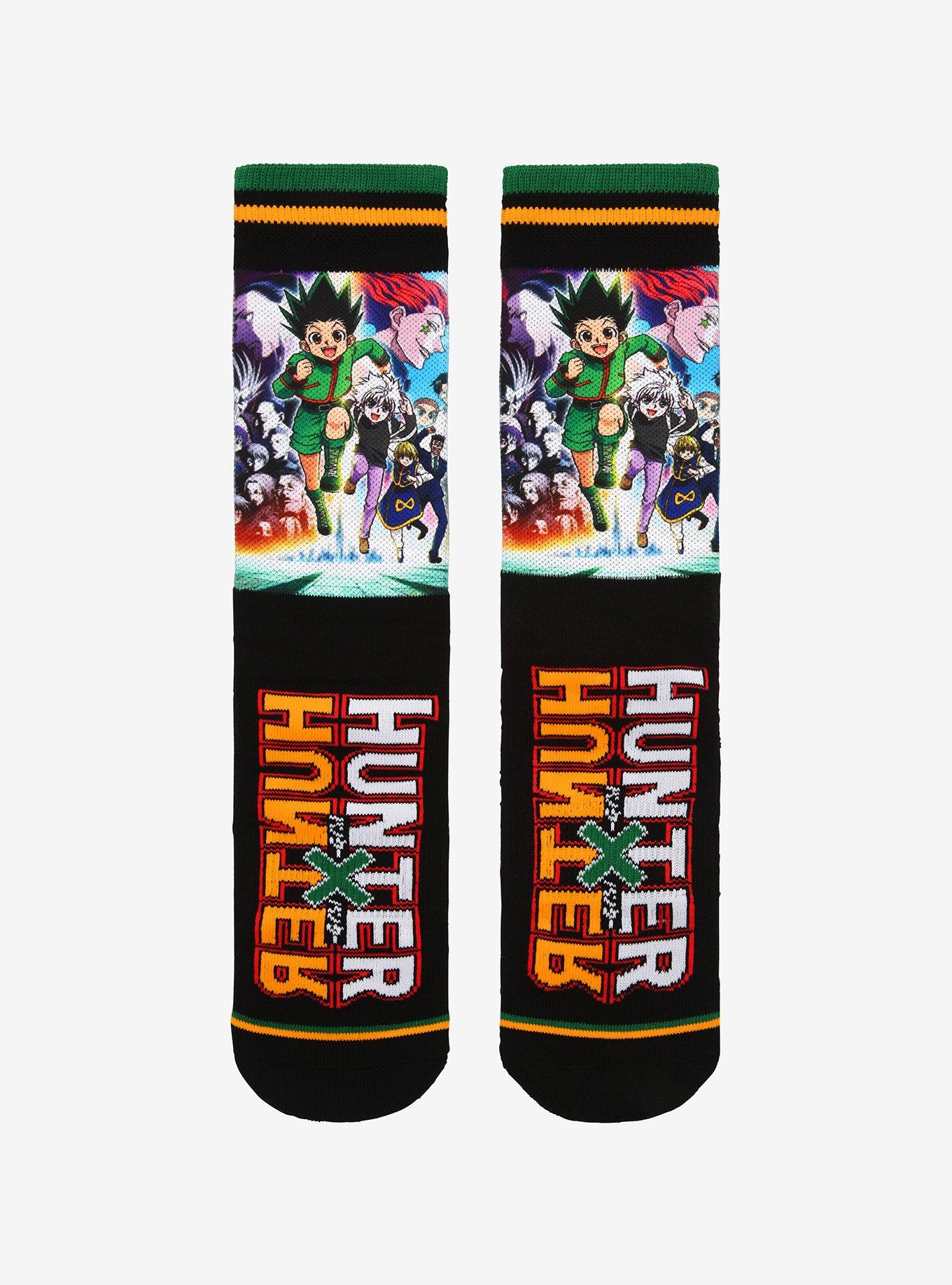 Hunter X Hunter Group Crew Socks, , alternate