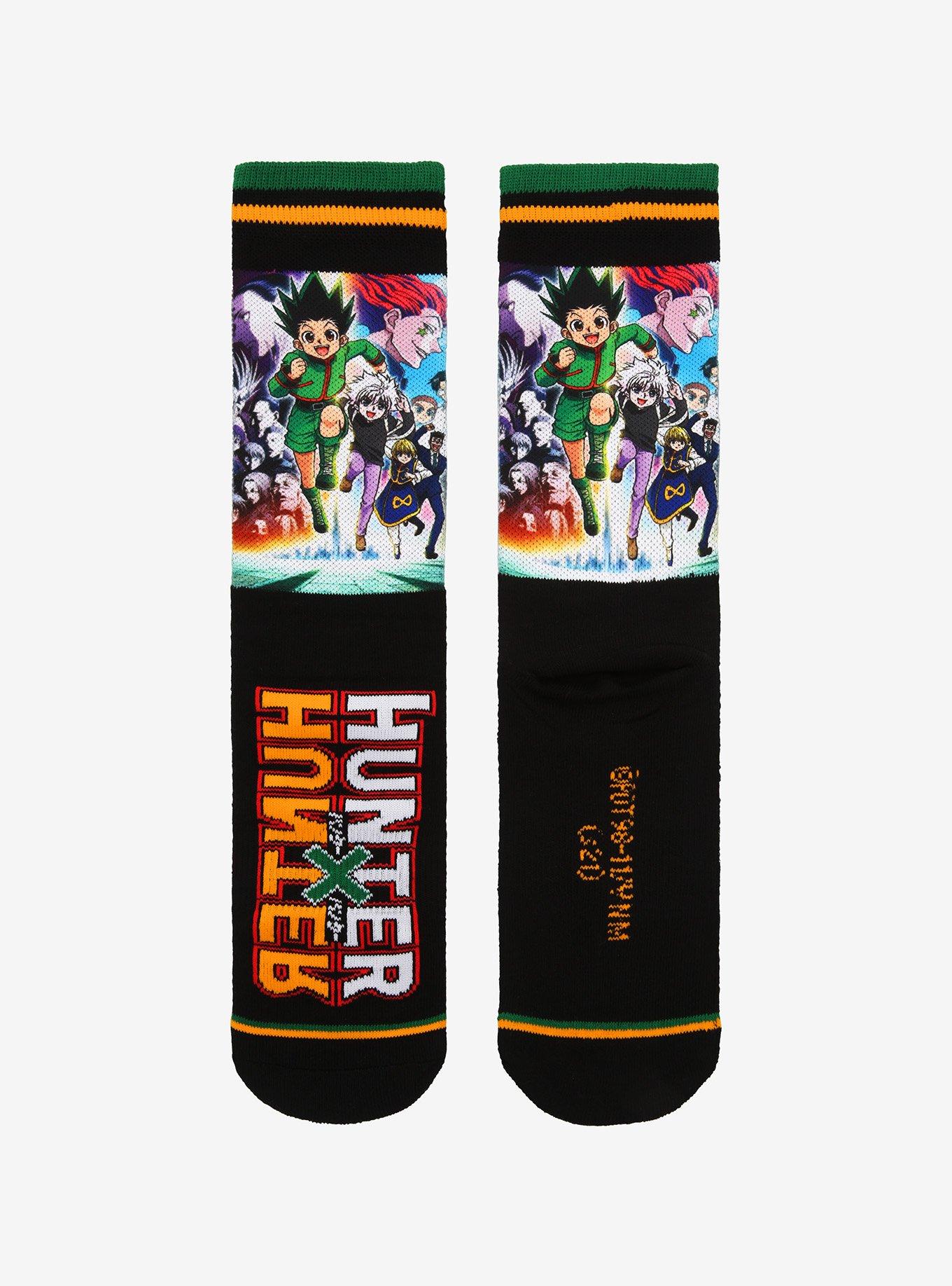 Hunter X Hunter Group Crew Socks, , alternate