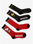 Peanuts Snoopy & Woodstock Crew Socks 2 Pair, , alternate
