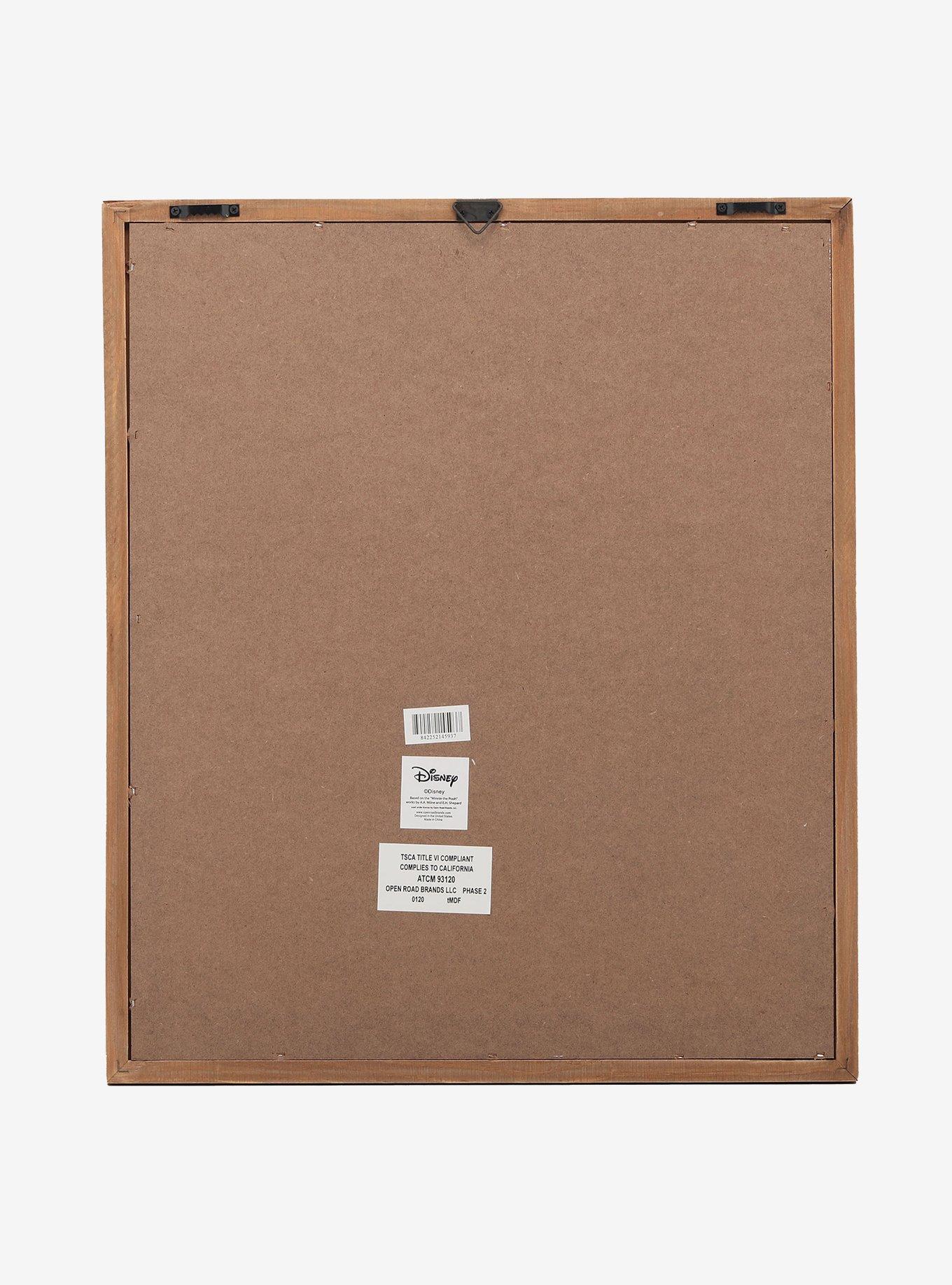 Disney Winnie The Pooh Hundred Acre Wood Map Framed Wood Wall Decor, , alternate