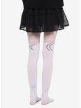 White Cat Faux Thigh High Tights, , alternate