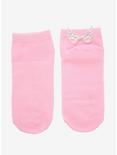 Angel Wings Pink Ankle Socks, , alternate