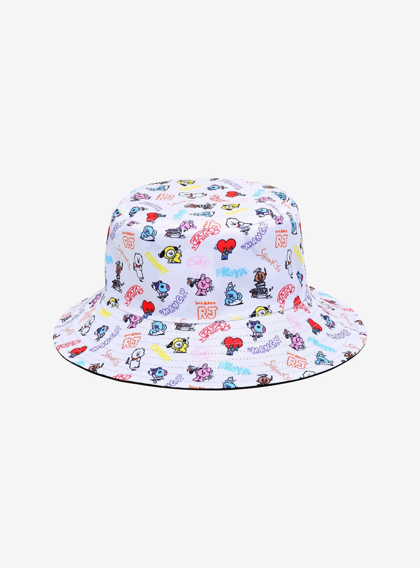 BT21 Group Reversible Bucket Hat, , alternate