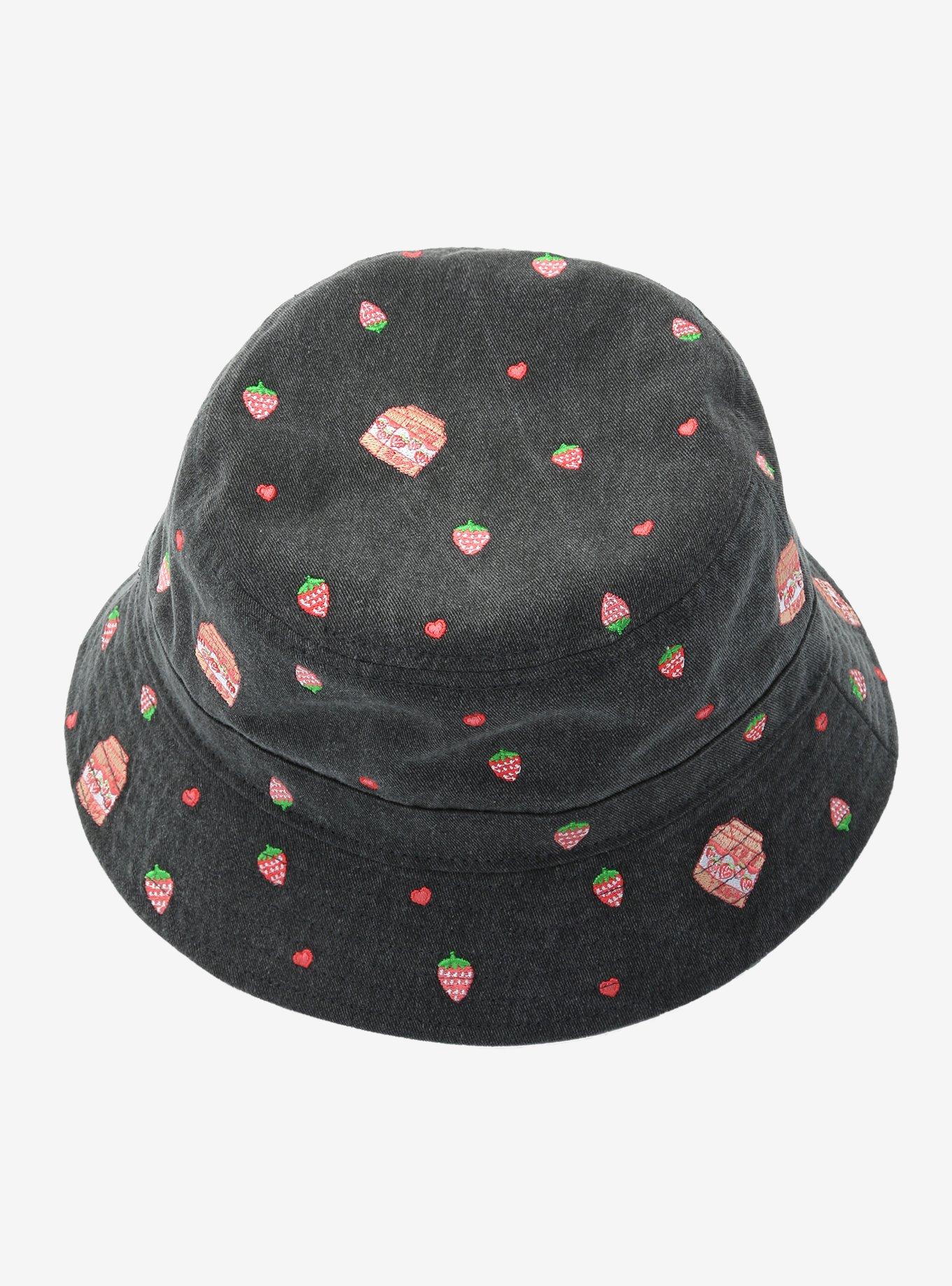 Strawberry Milk Washed Bucket Hat, , alternate