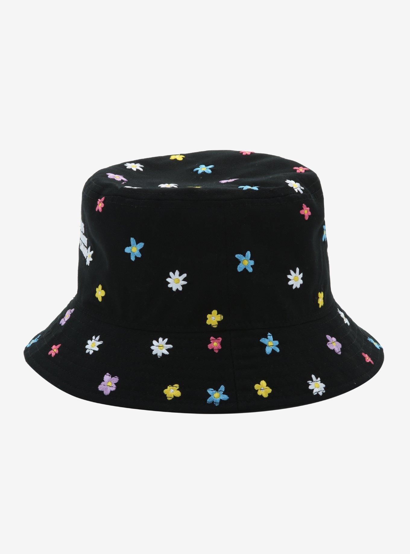 Not Today Satan Flower Bucket Hat, , alternate