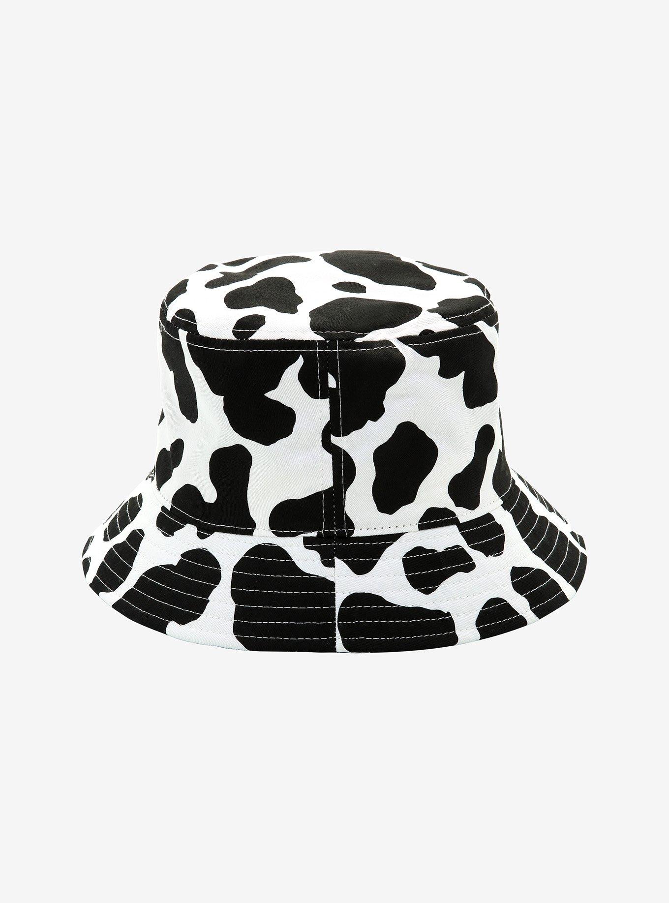 Cow Print Bucket Hat, , alternate