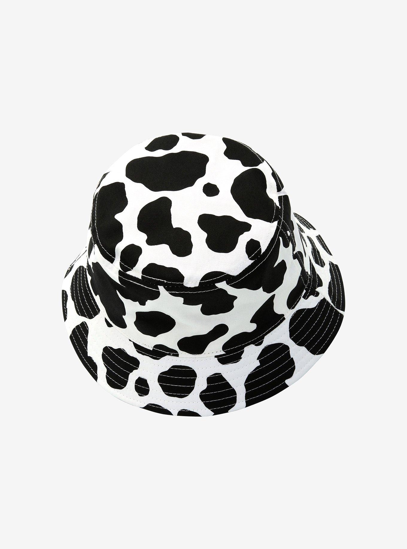 Cow Print Bucket Hat, , alternate