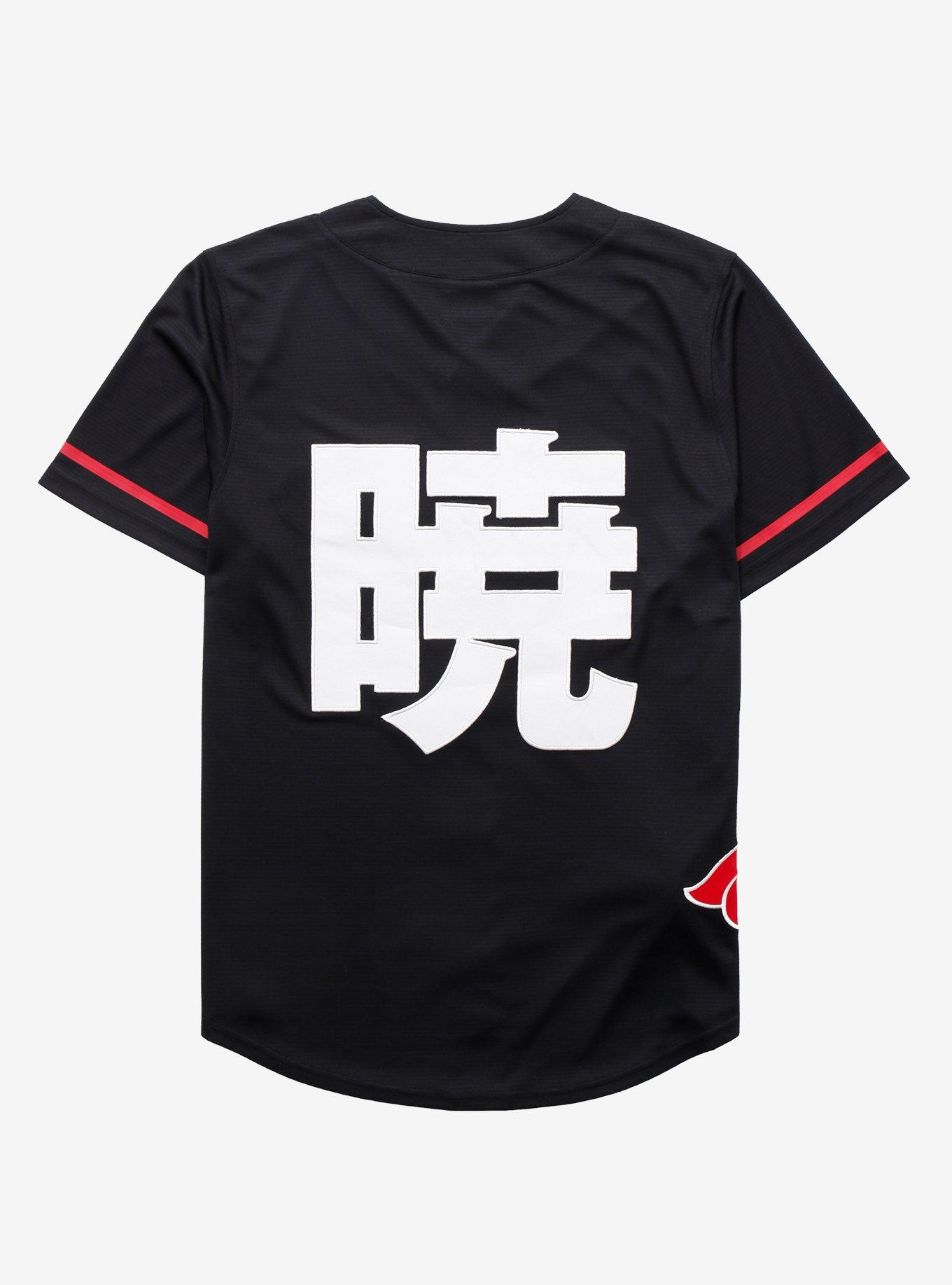 Chicago Cubs Naruto Akatsuki CUSTOM Baseball Jersey - Kokfashion