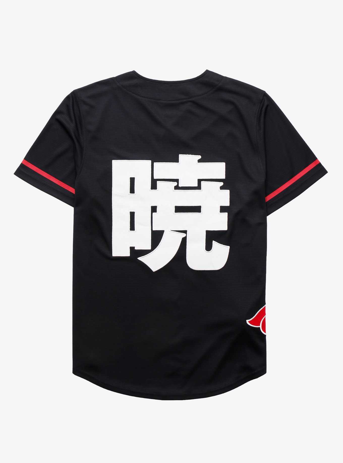 Naruto Shippuden Akatsuki Baseball Jersey - BoxLunch Exclusive, , hi-res