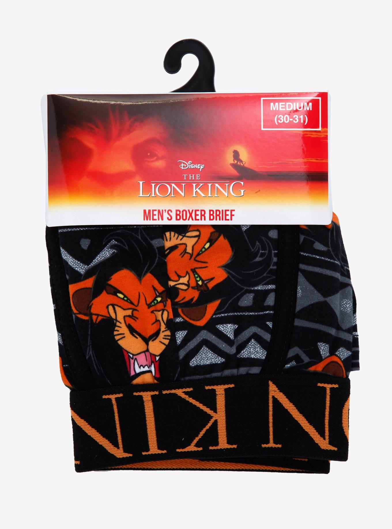 Disney The Lion King Scar Boxer Briefs, BLACK, alternate