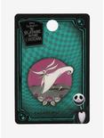 Disney The Nightmare Before Christmas Zero Floral Enamel Pin - BoxLunch Exclusive, , alternate