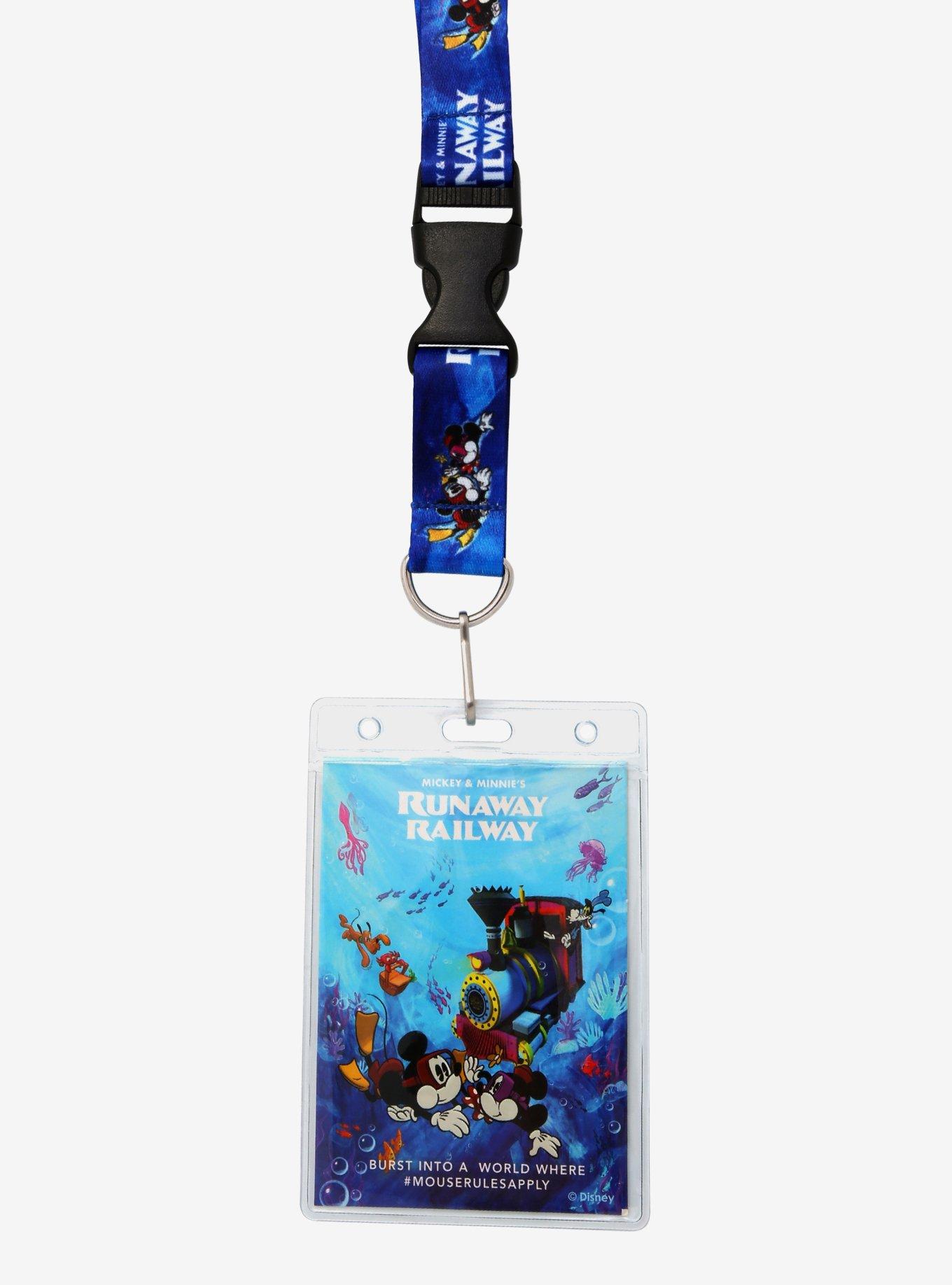 Disney Mickey & Minnie's Runaway Railway Lanyard - BoxLunch Exclusive, , alternate