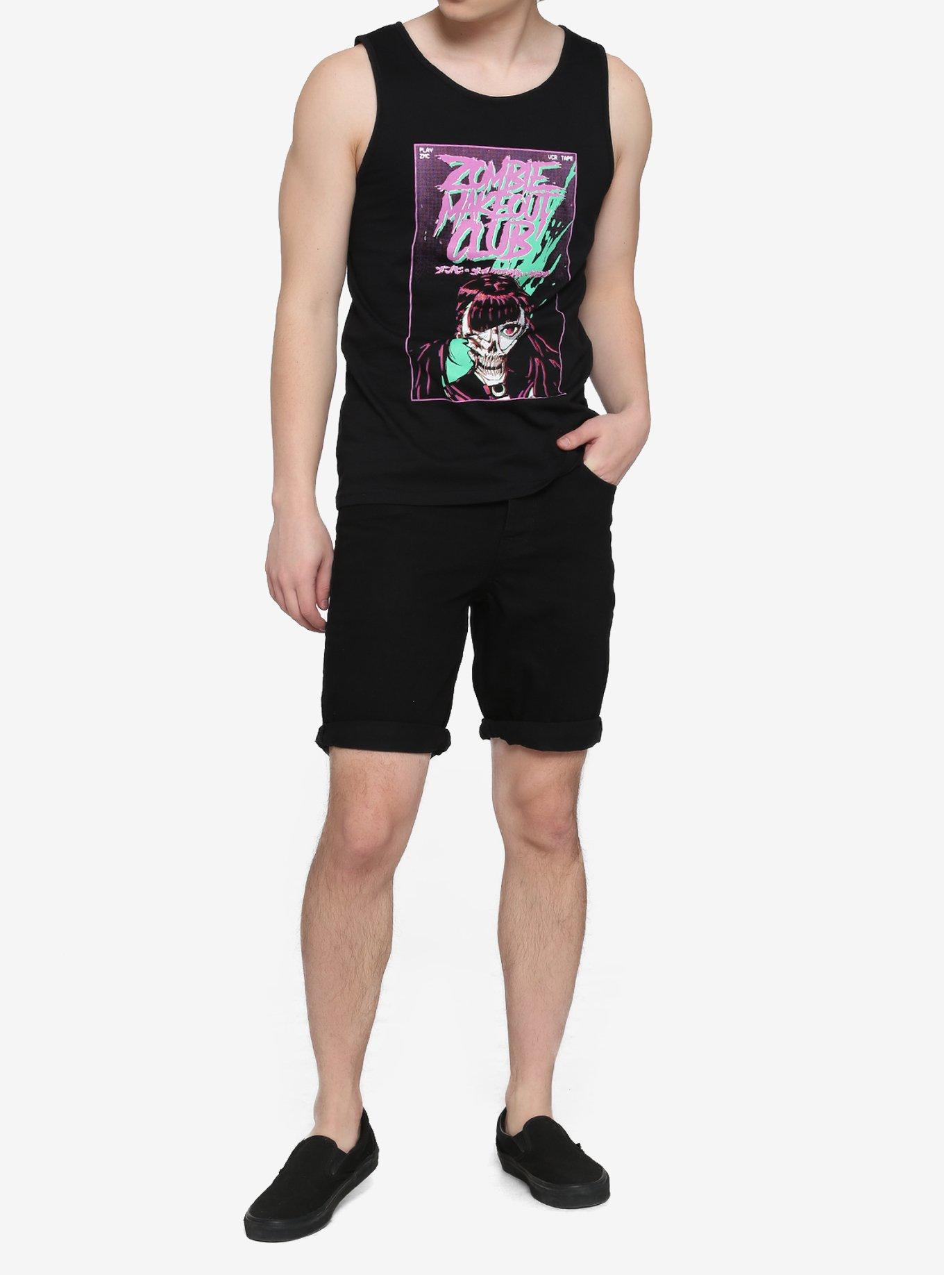 Zombie Makeout Club Neon Tank Top, MULTI, alternate