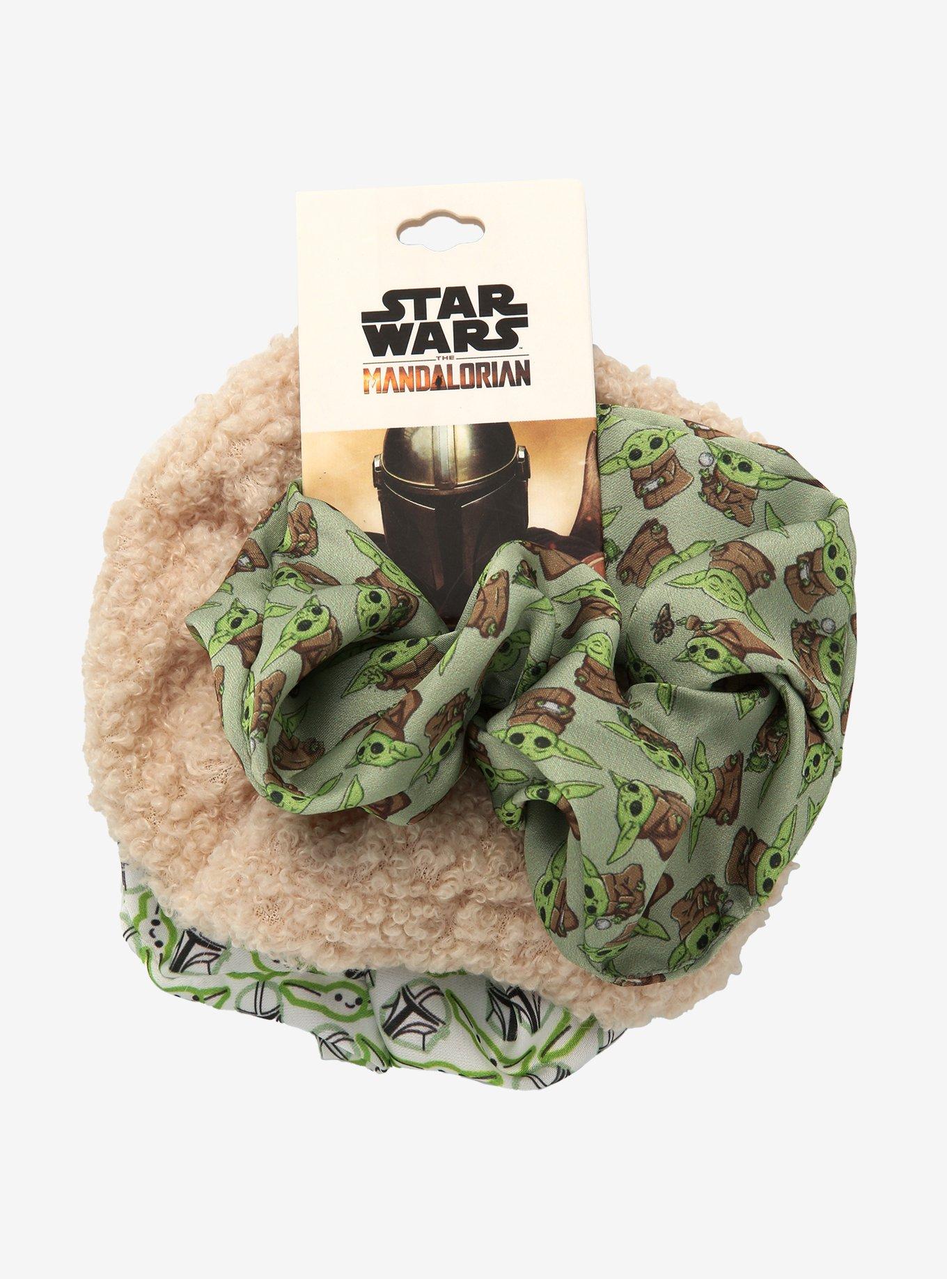 Star Wars The Mandalorian The Child Allover Print Scrunchy Set - BoxLunch Exclusive, , alternate