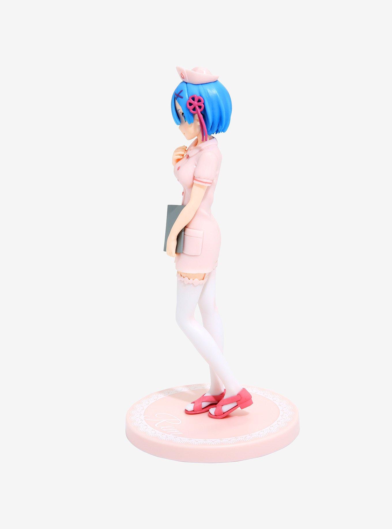 Sega Re: Zero Starting Life in Another World Rem Pink Nurse Premium Figure, , alternate