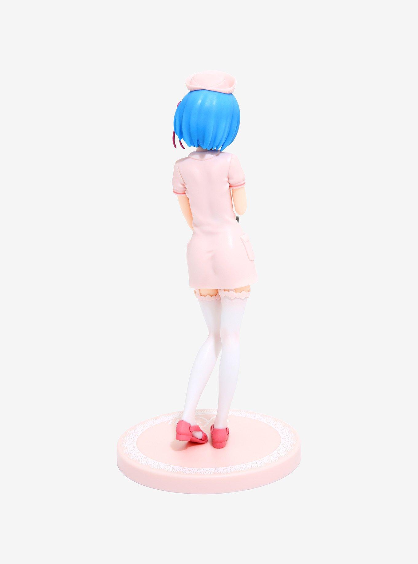 Sega Re: Zero Starting Life in Another World Rem Pink Nurse Premium Figure, , alternate