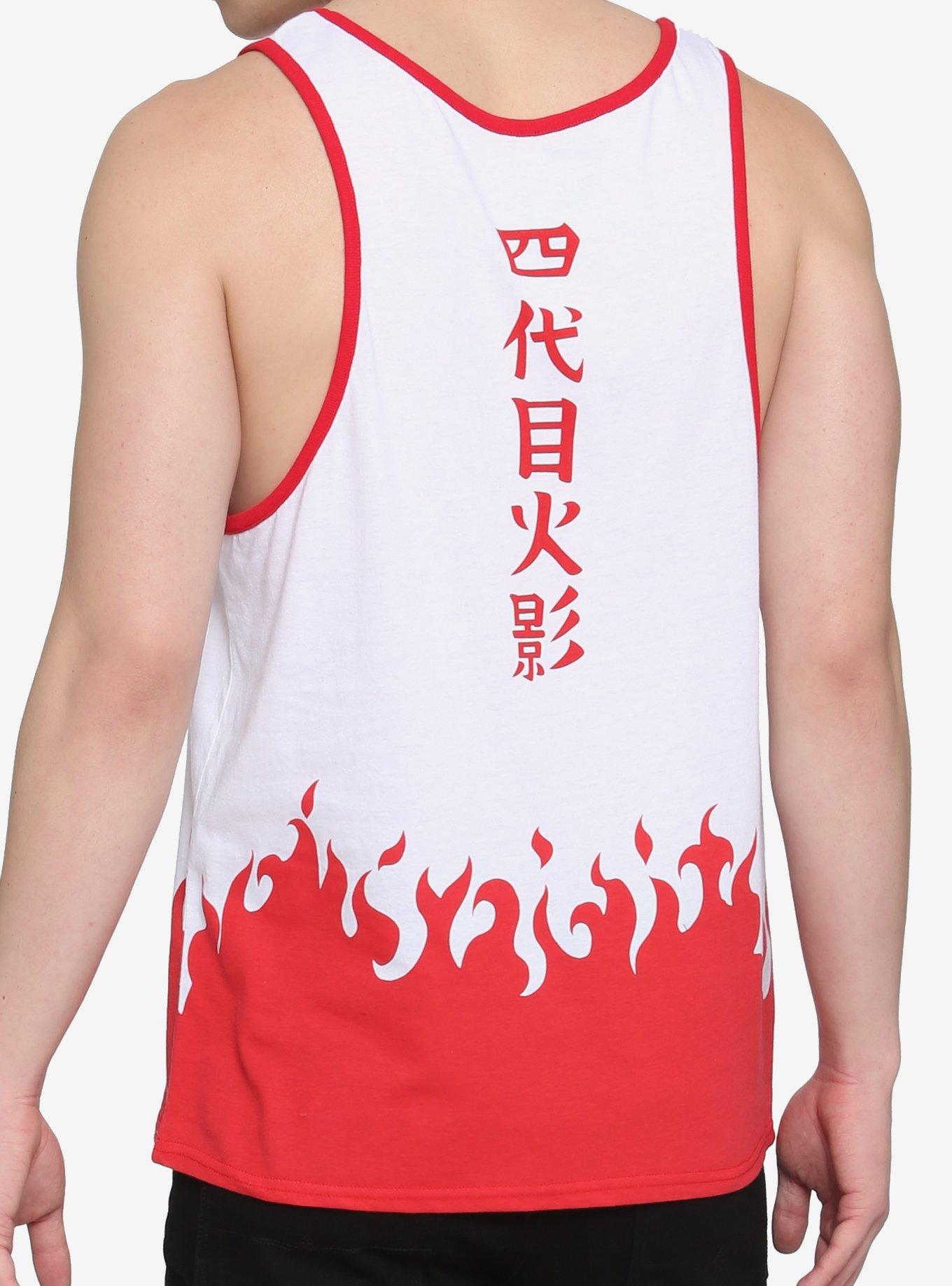 Naruto Shippuden Hokage Tank Top, RED, alternate