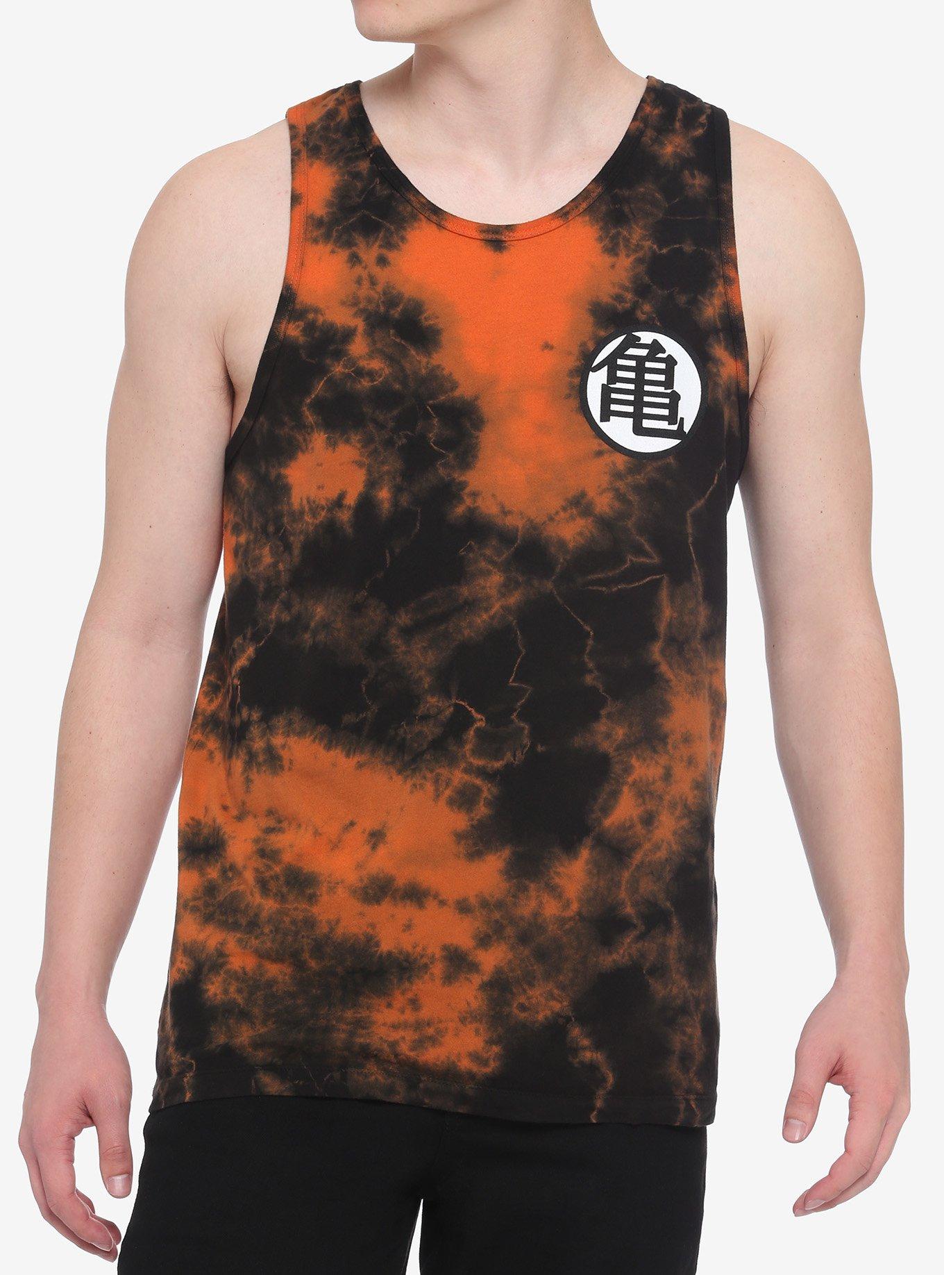 Dragon Ball Z Goku Tie-Dye Tank Top, MULTI, alternate