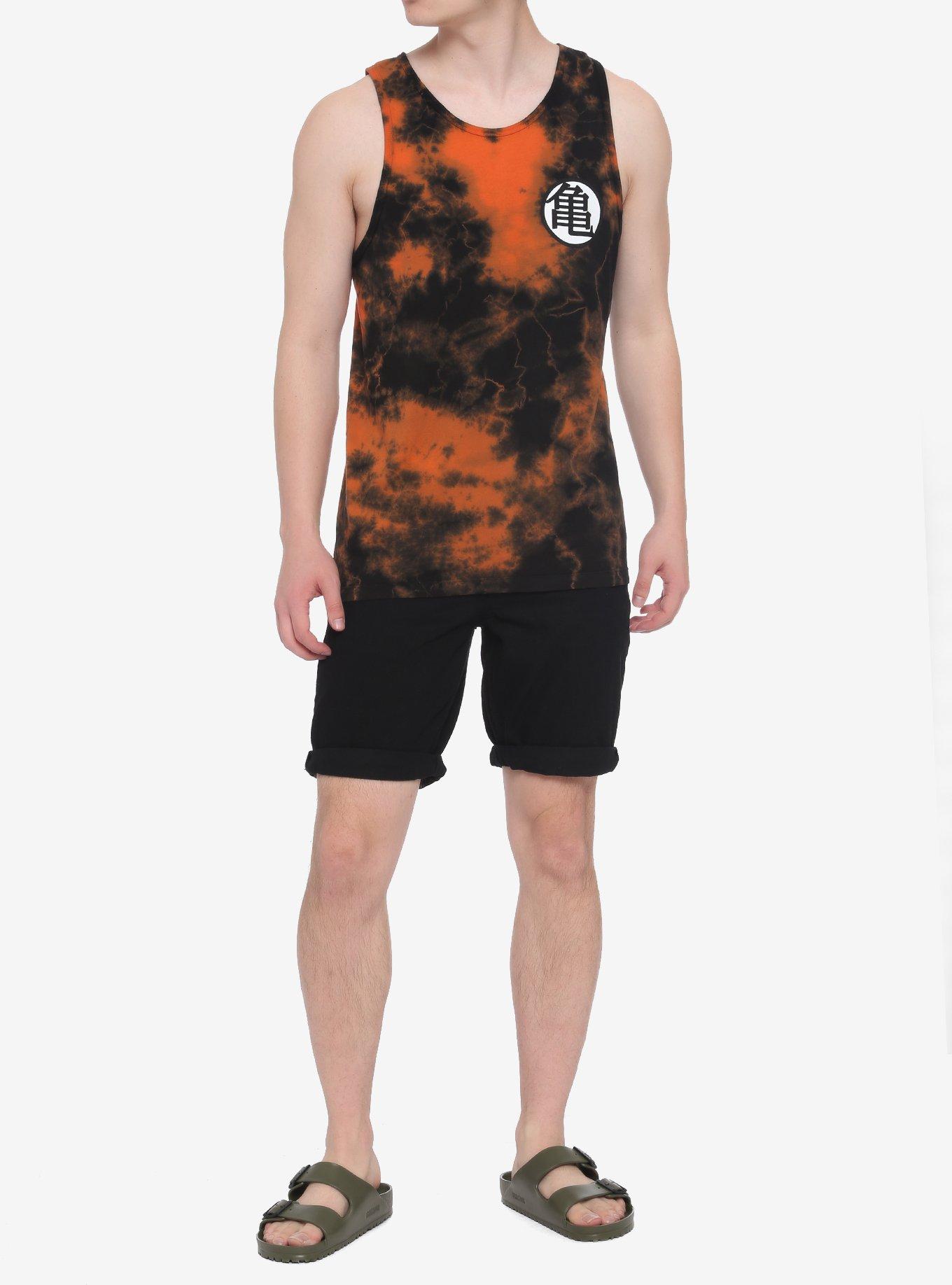 Dragon Ball Z Goku Tie-Dye Tank Top, MULTI, alternate