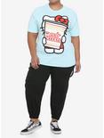 Nissin Cup Noodles X Hello Kitty Hiding Boyfriend Fit Girls T-Shirt Plus Size, MULTI, alternate