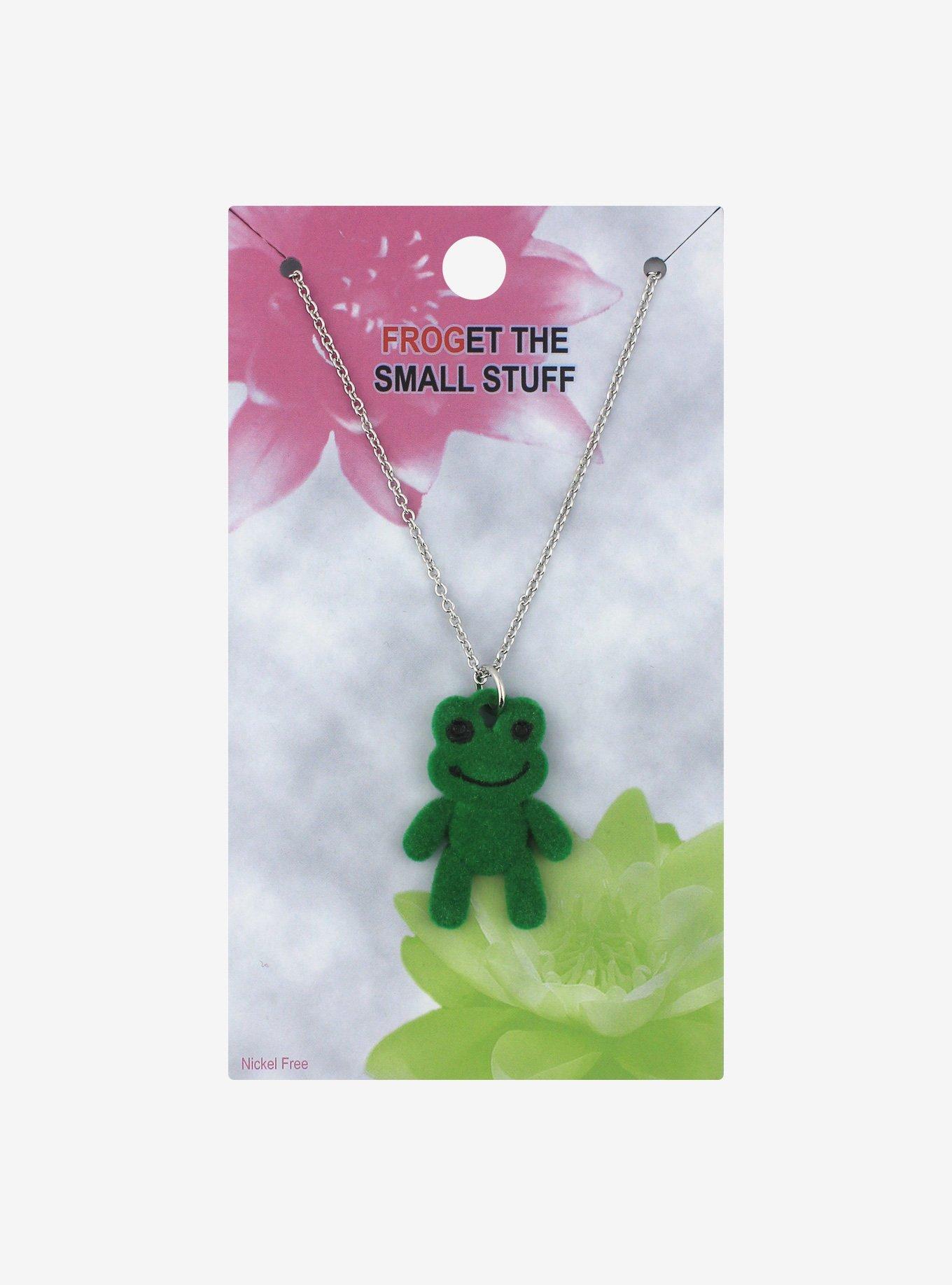 Frog Pendant Necklace, , alternate