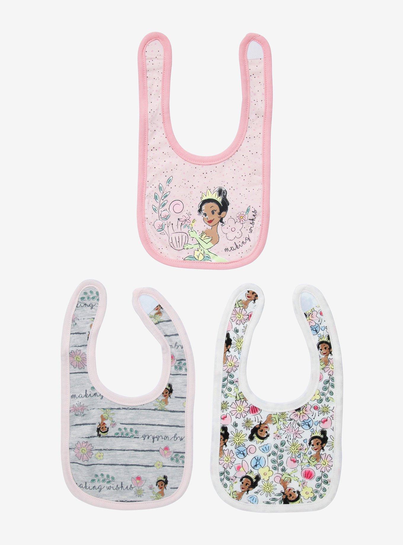 Disney The Princess and the Frog Tiana Floral Bib Set - BoxLunch Exclusive, , alternate