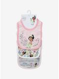 Disney The Princess and the Frog Tiana Floral Bib Set - BoxLunch Exclusive, , alternate