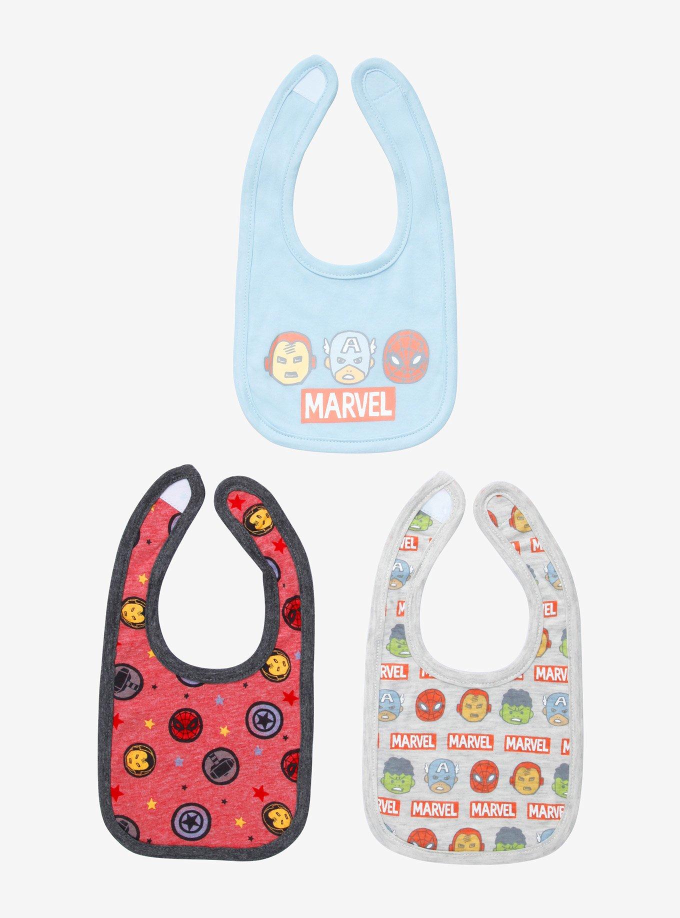 Marvel The Avengers Infant Bib Set - BoxLunch Exclusive, , alternate