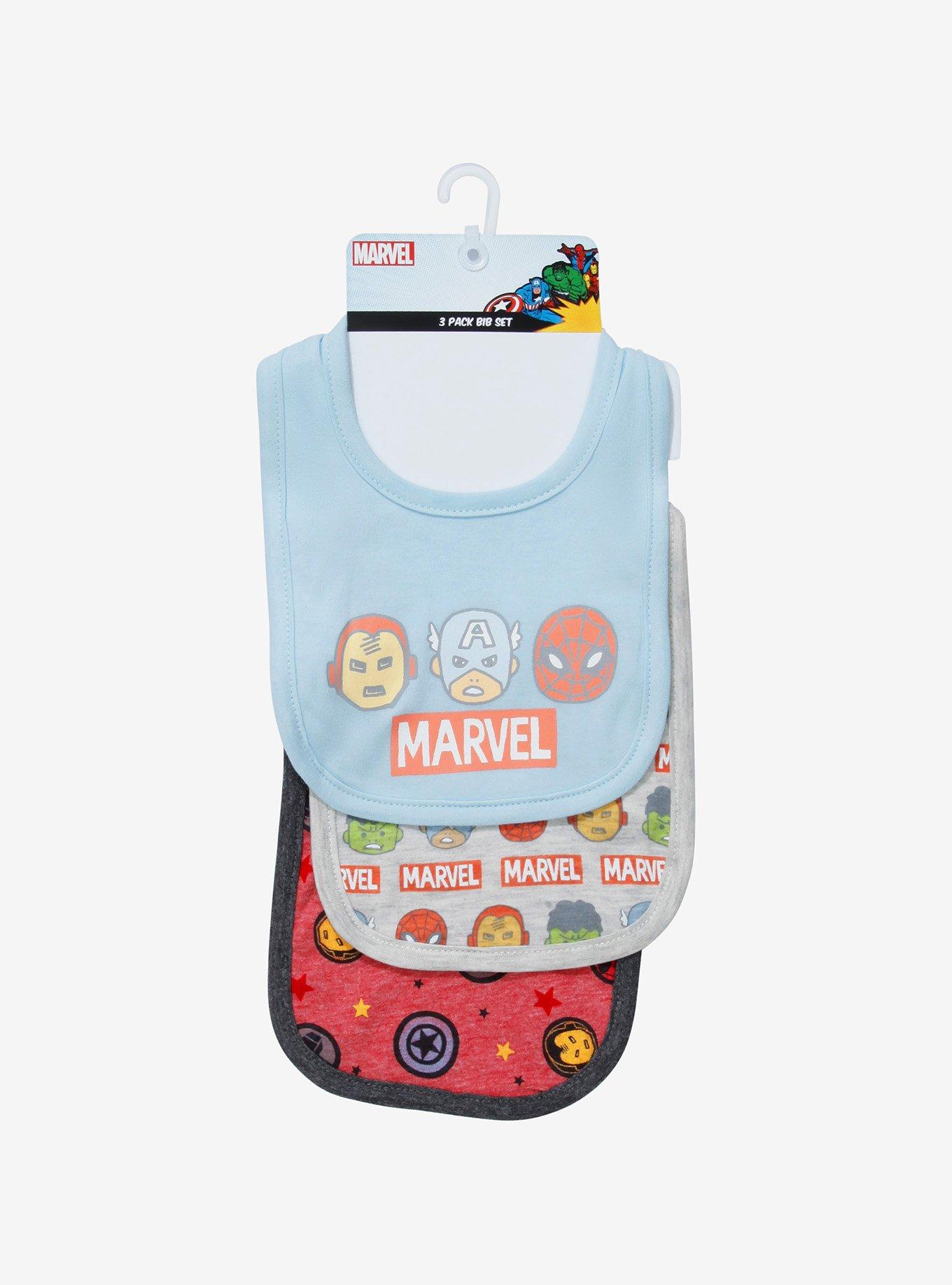 Marvel The Avengers Infant Bib Set - BoxLunch Exclusive, , alternate