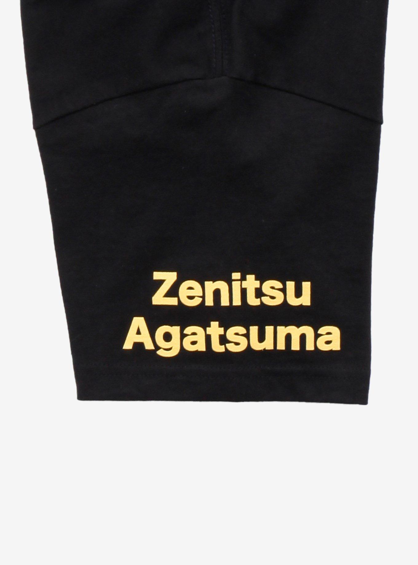 Demon Slayer: Kimetsu No Yaiba Zenitsu Stack Boyfriend Fit Girls T-Shirt, MULTI, alternate