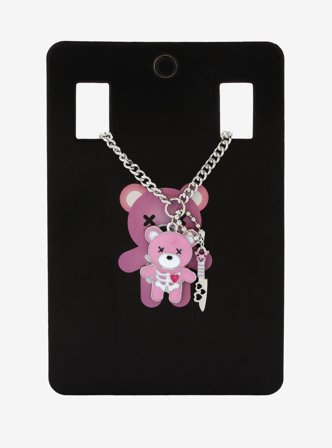 Teddy Knives Necklace, , alternate