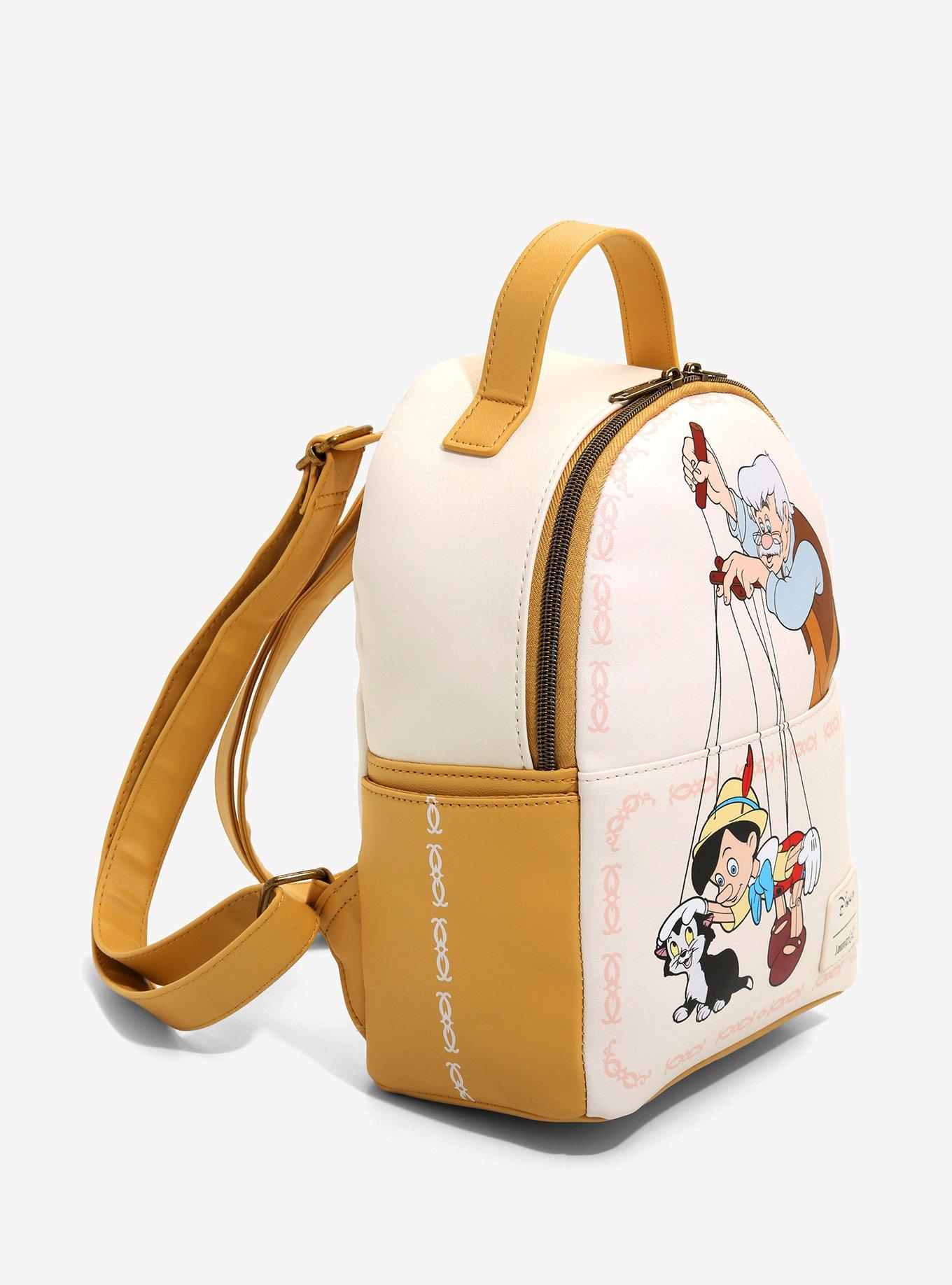 Disney Pinocchio Geppetto & Figaro Mini Backpack | Hot Topic display picture 2