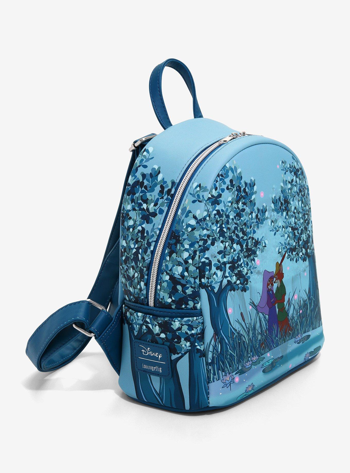 Loungefly Disney Robin Hood Forest Love Mini Backpack, , alternate