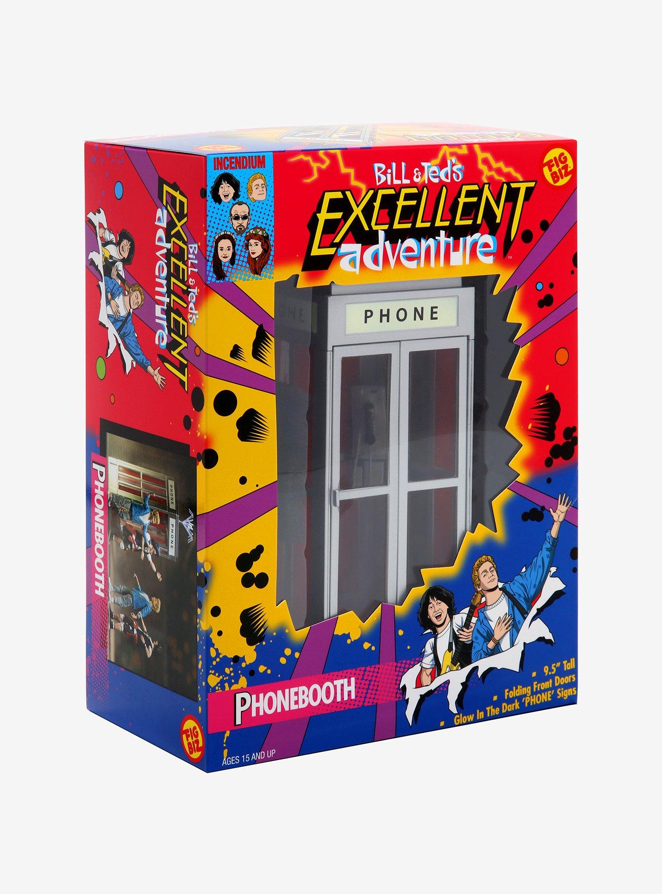 Fig Biz Bill & Ted's Excellent Adventure Phone Booth Figure, , alternate