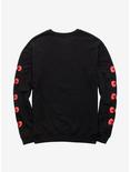 Nissin Cup Noodles x Hello Kitty Bows Long Sleeve T-Shirt - BoxLunch Exclusive, BLACK, alternate