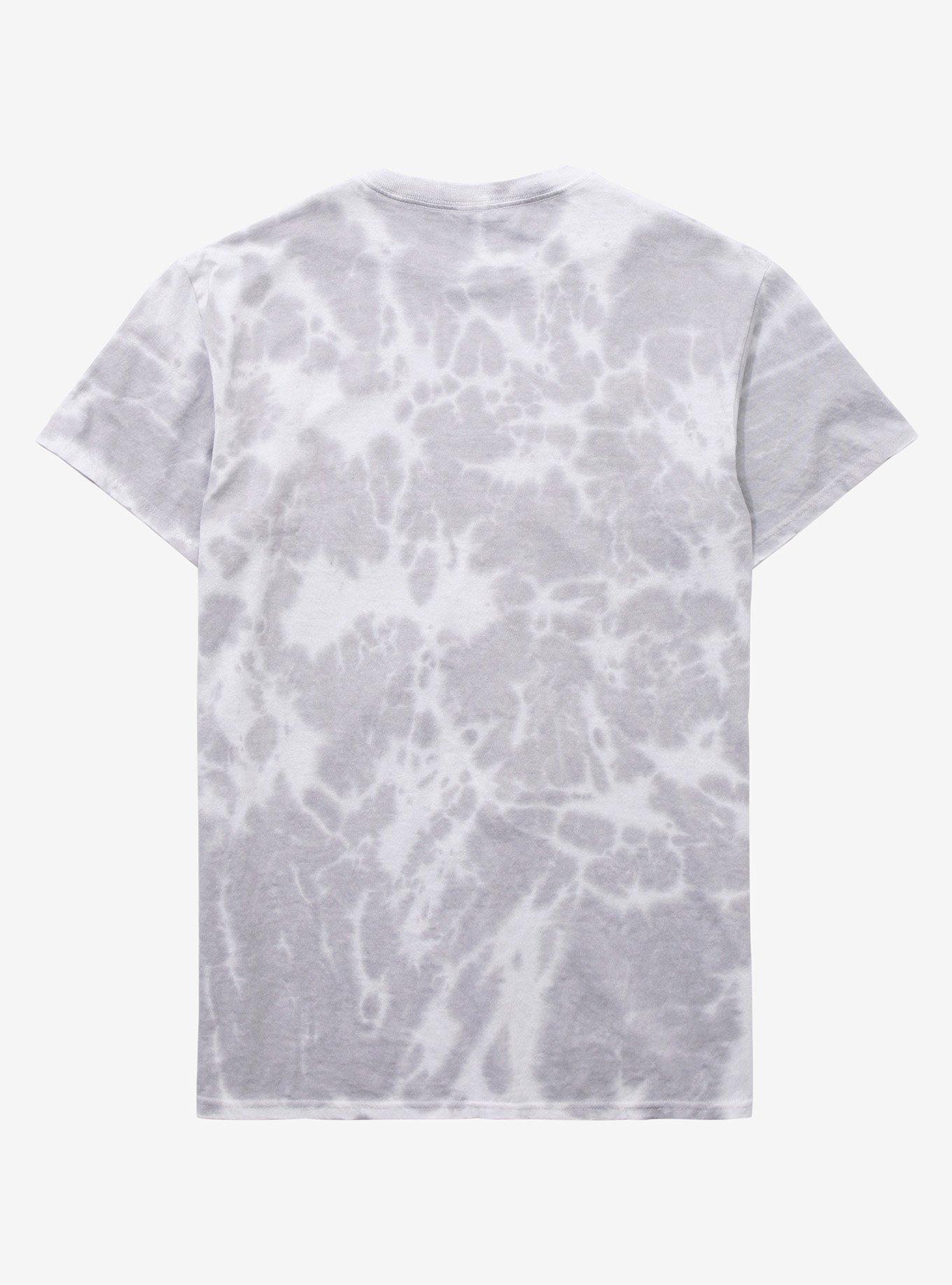 Marvel Spider-Man Venom Symbiote Symbol Tie-Dye Women's T-Shirt - BoxLunch Exclusive, TIE DYE, alternate