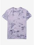 Disney Alice in Wonderland Mushrooms Tie-Dye Women's T-Shirt - BoxLunch Exclusive, LILAC, alternate